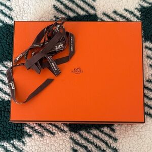 Hermès Orange Box with Ribbon